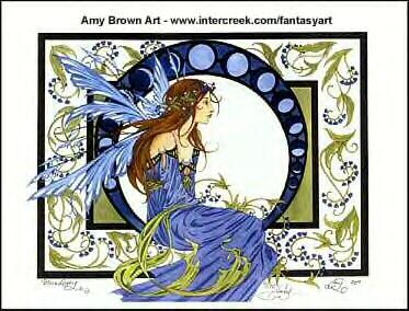 Amy Brown's Bue Lady